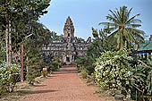 Bakong temple - the five tiered pyramid of the main temple.